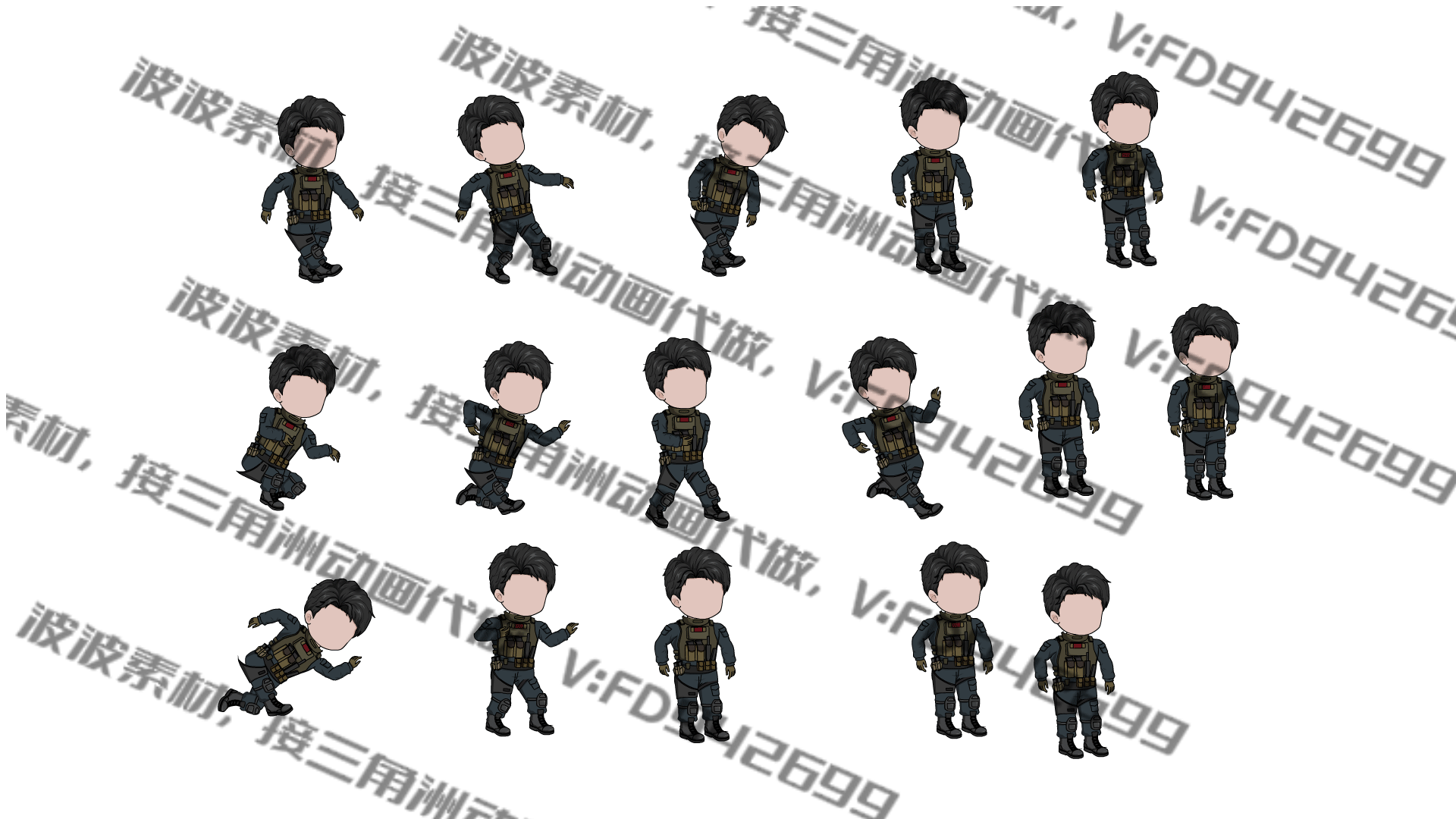 彦祖威龙动作库