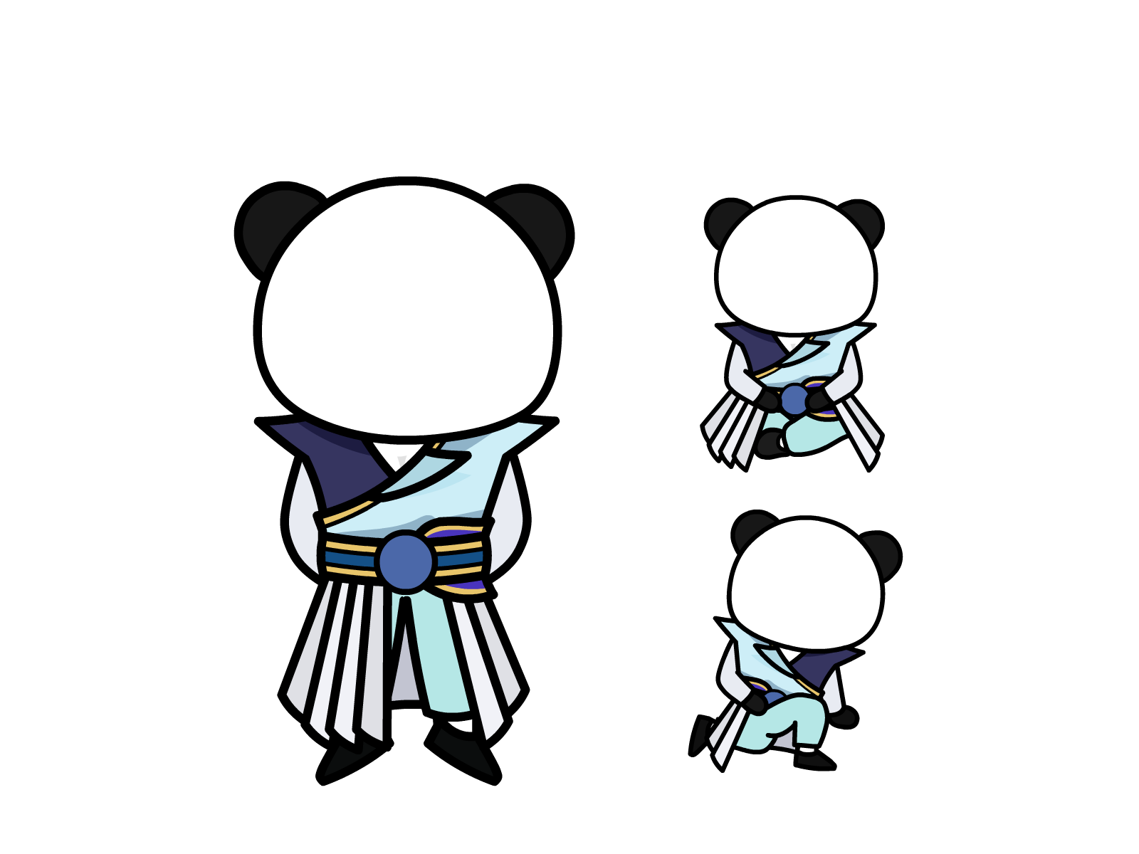 人物图-玄幻修仙-多动作-男9