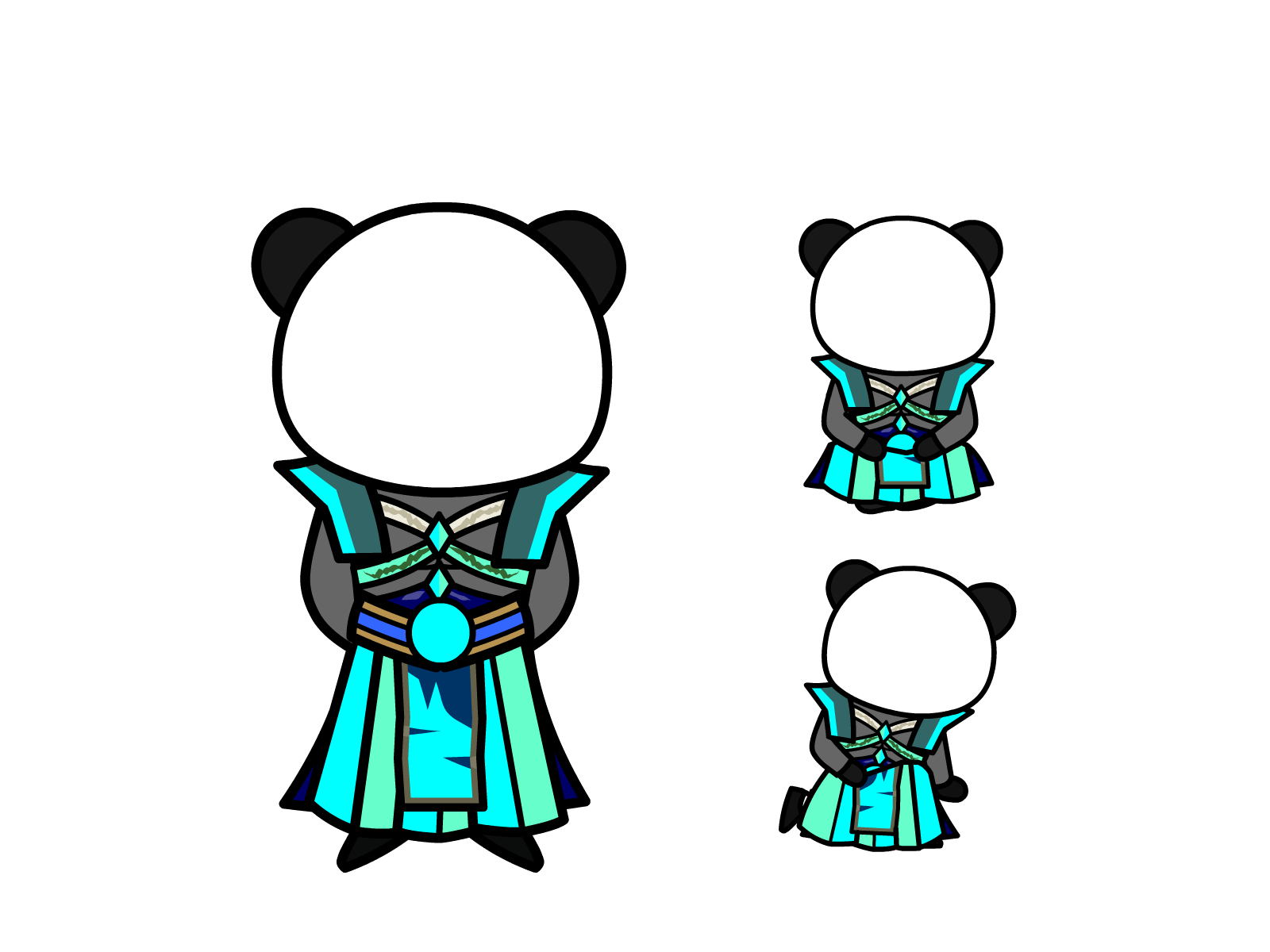 人物图-玄幻修仙-多动作-男6