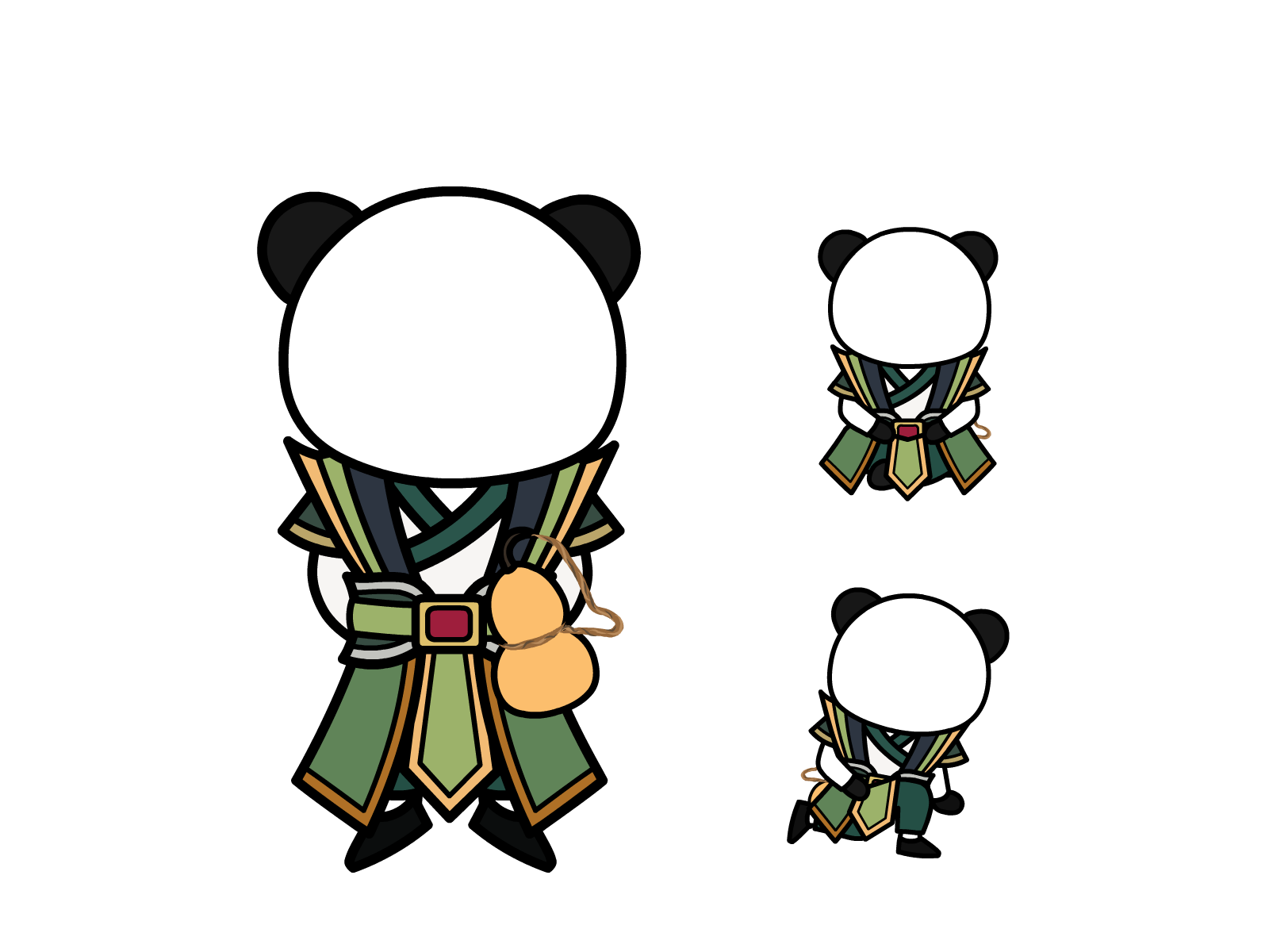 人物图-玄幻修仙-多动作-男10