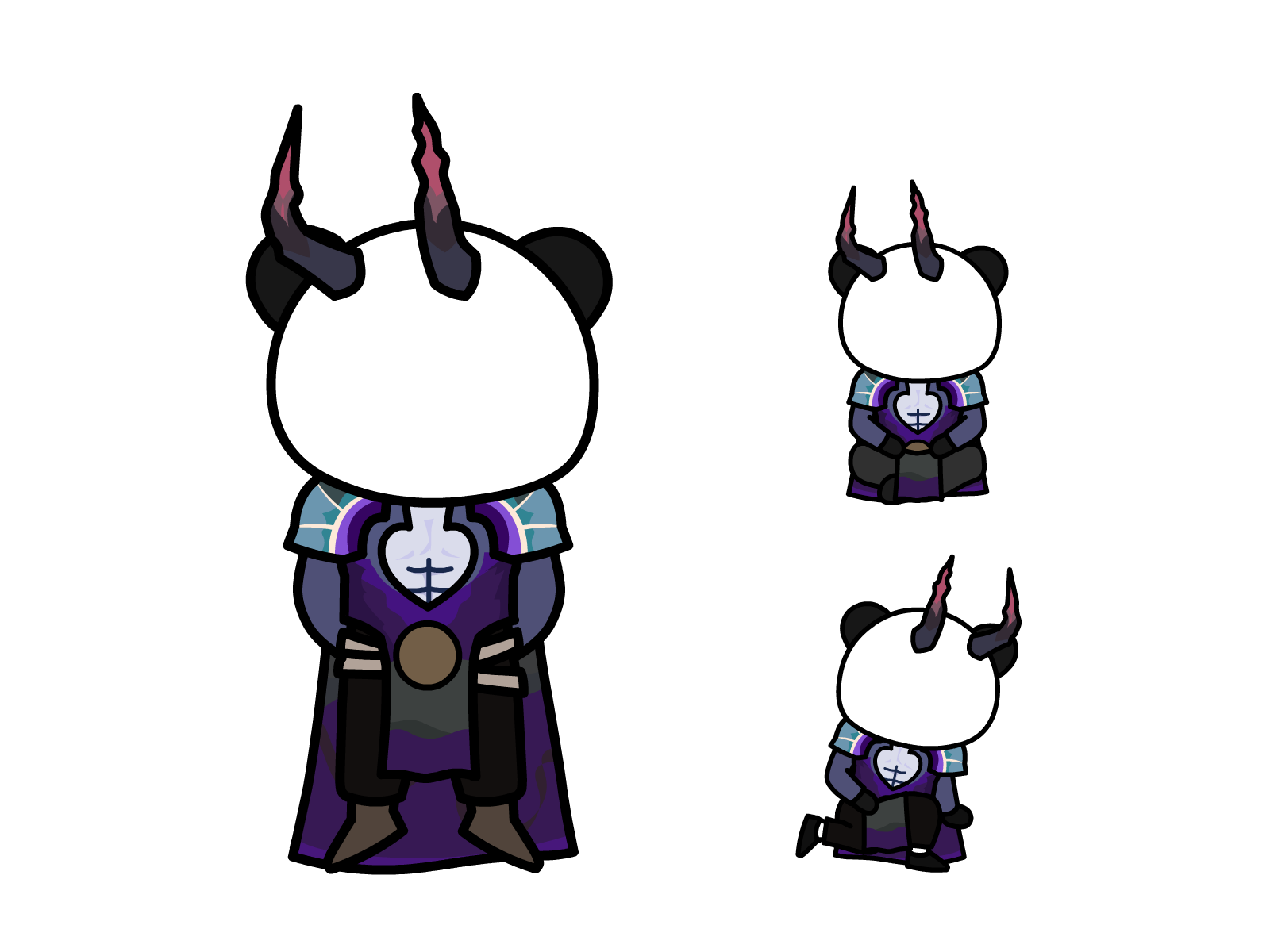 人物图-玄幻修仙-多动作-男7