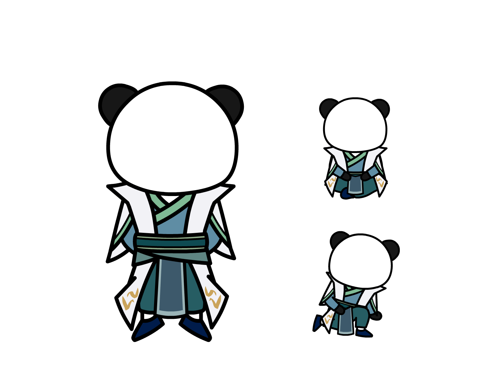 人物图-玄幻修仙-多动作-男6