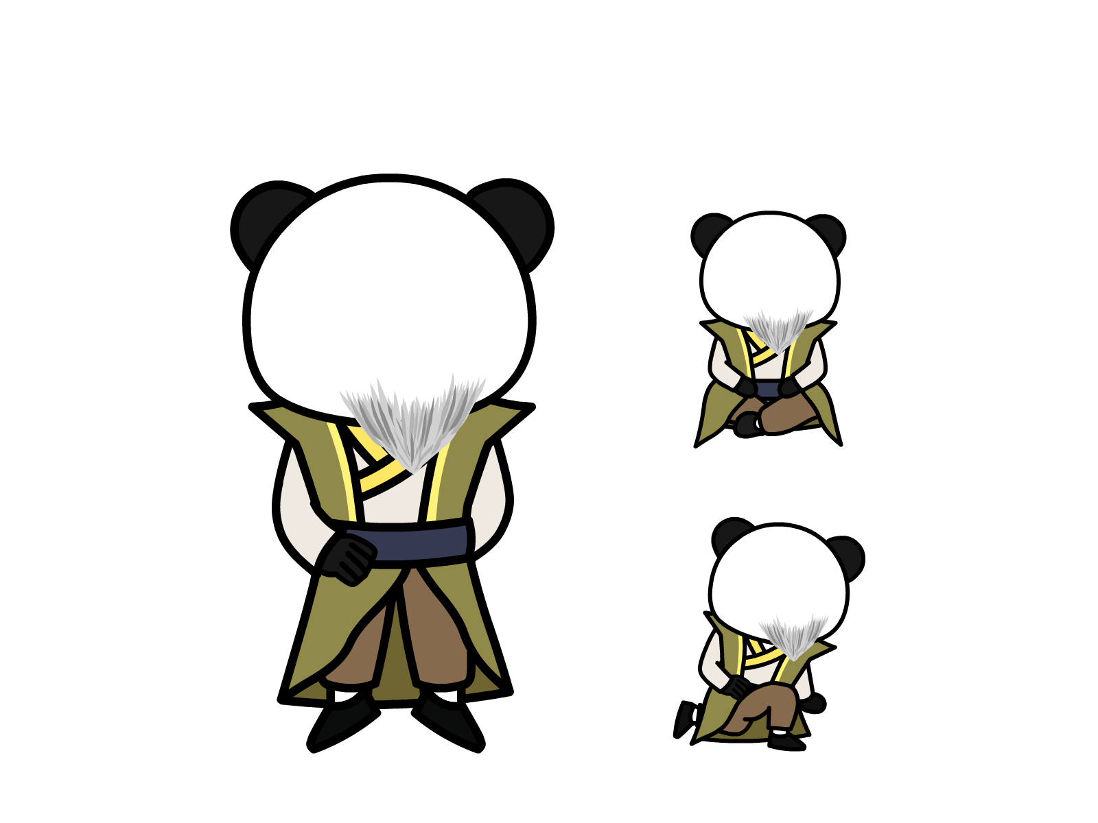 人物图-玄幻修仙-多动作-男8